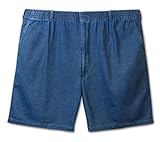 LD Sport Big Man Fully Elastic Five Pocket Denim Short