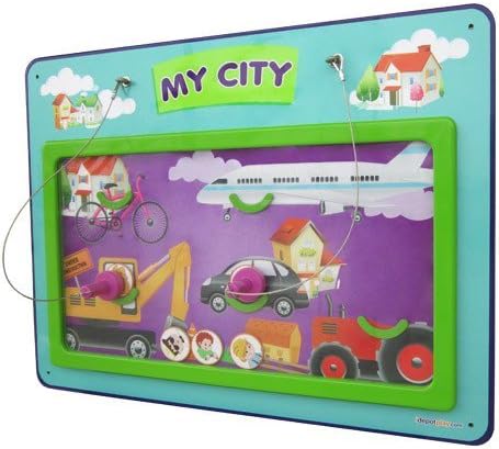 I DEPOT PLAY FIND THE OBJECT- WALL ACTIVITY PANEL FOR TODDLERS IM11