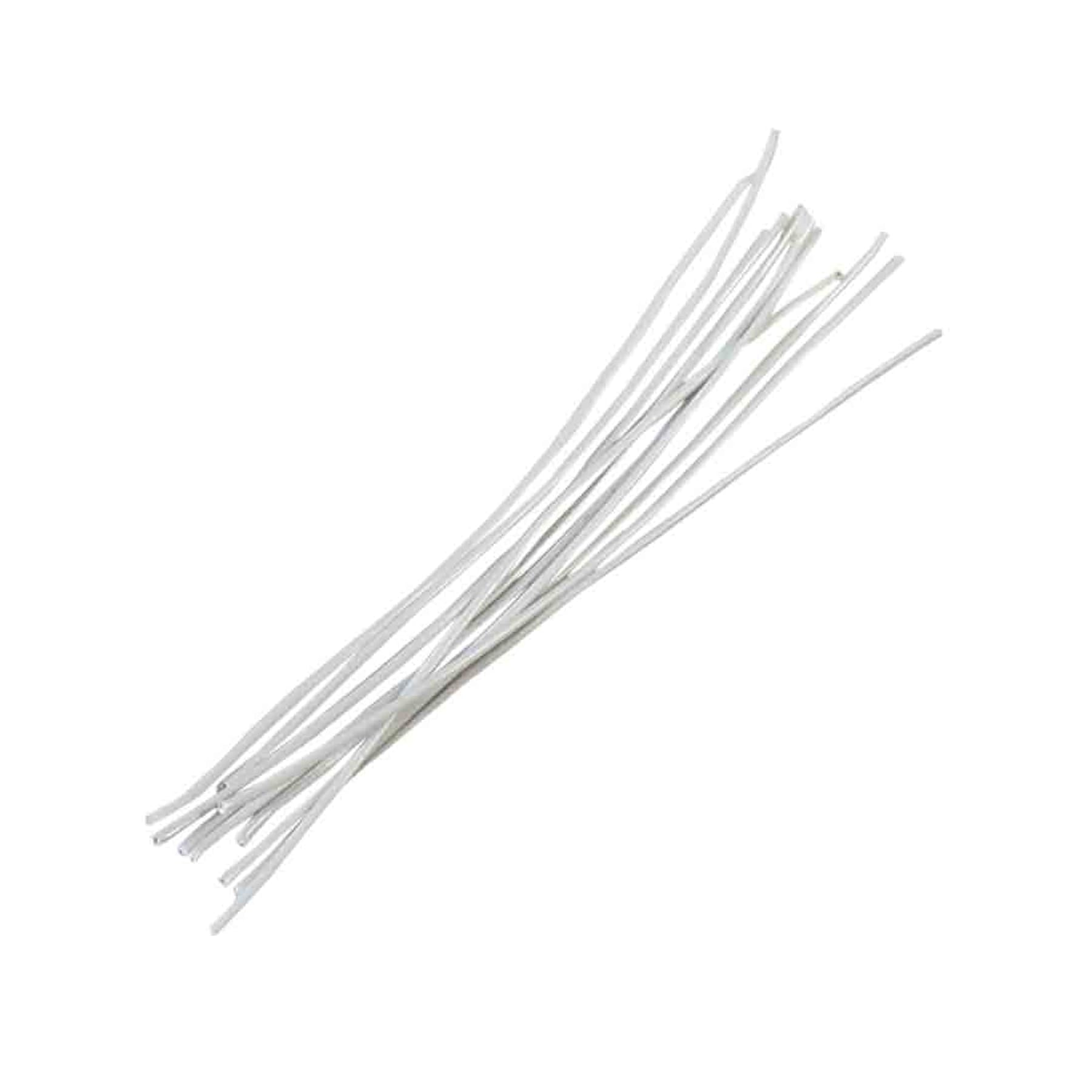 ダイドーハント (DAIDOHANT) ( 結束線 ) かんたん結束線 ホワイト( 白 ) [ 鉄なまし線 / PVC被膜 ] [太さ] #18 ( 1.1 mm ) x [長さ] 100mm (約100本入)10155874商品画像