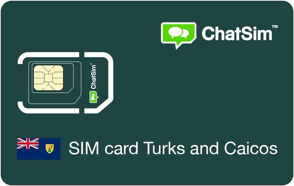 International SIM Card for travelling in TURK AND CAICOS and all over the world – ChatSim – coverage in 165 countries, global roaming – multi-operator GSM/2G/3G/4G network, no fixed costs