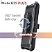 Moto G5S Plus Case, COVRWARE [Aegis Series] w/Built-in [Screen Protector] Heavy Duty Full-Body Rugged Holster Armor Case [Belt Swivel Clip][Kickstand] for Moto G5S Plus, Black