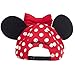Walt Disney World Minnie Mouse Polka Dot Baseball Cap Hat Ears Youth Small Adult