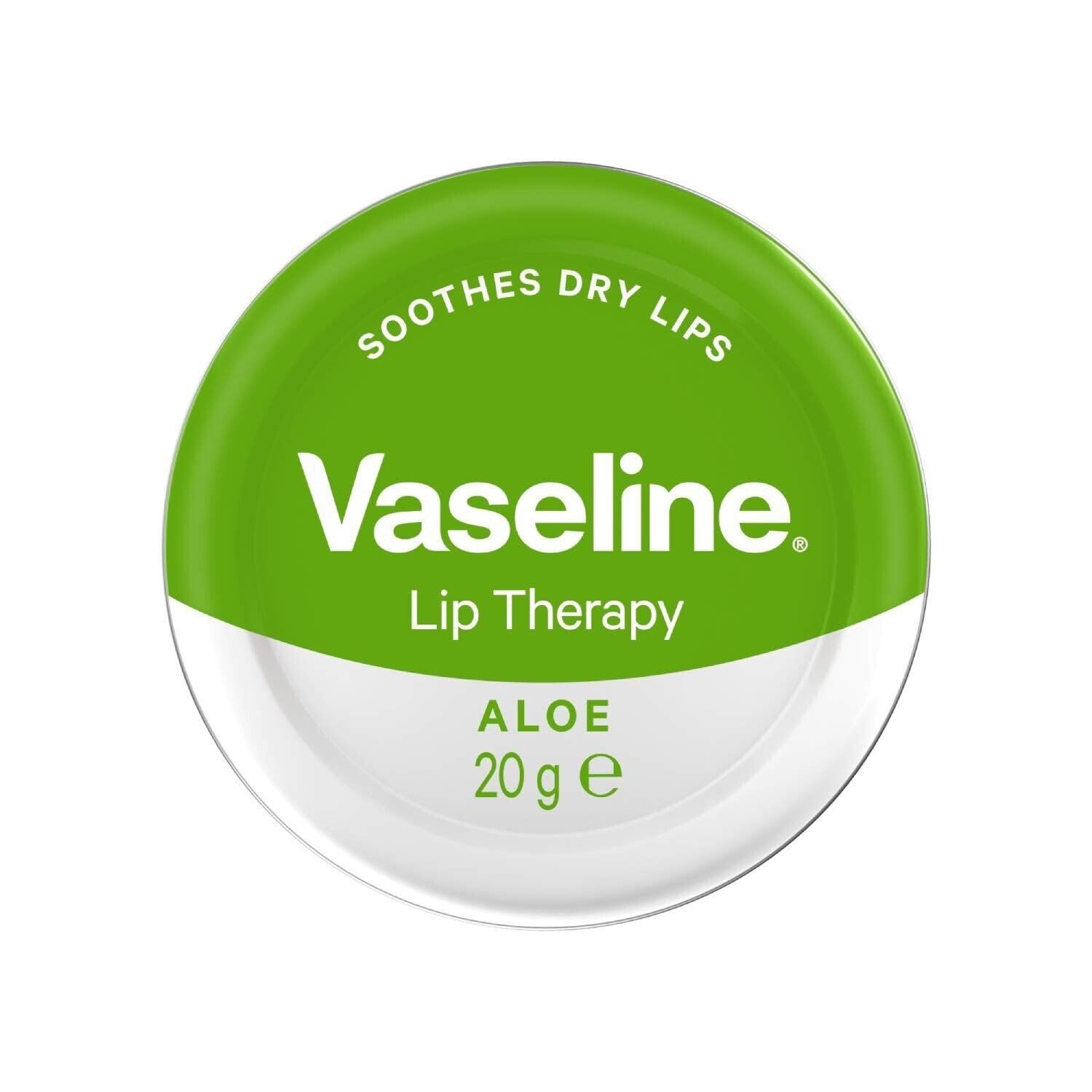 Vaseline Lip Therapy Aloe Vera, 20 g