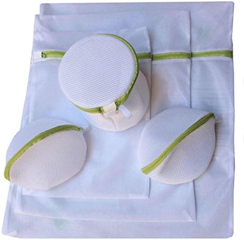 Laundry Wash Bag 6-Pack Sefaico Durable Mesh Wash Laundry Bag Blouse, Hosiery, Stocking, Underwear, Bra and Lingerie Travel Laundry Bag
