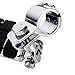 2X Chrome Durable Dually Foot Rest Pegs Footpegs Footrest 1-1/4