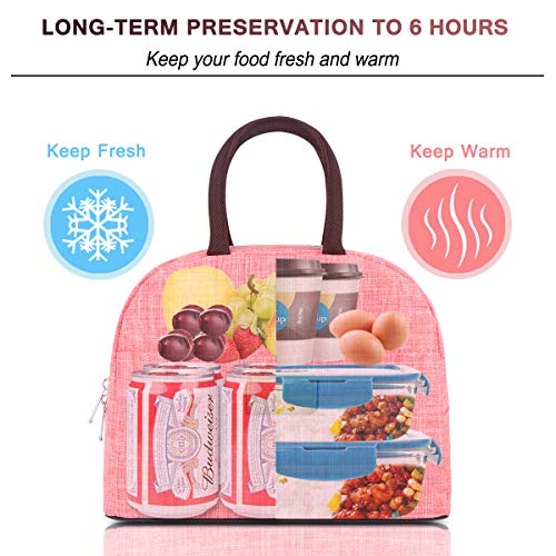 image for BALORAY Lunch Bags for Women Insulated Lunch Bag Lunch Tote Bag with L