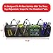Oetoe BackSeat/Trunk Organizer - 5 Pocket Auto Interior, Perfect Car Organizer, Trunk Organizer, Backseat Organizer, Multipurpose Cargo Accessories Organizer, Back Seat Storage Organizer