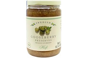 Swedish Gooseberry Preserves by Hafi (14.1 Ounce)