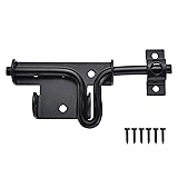 JIAHOO Slide Bolt Gate Latch, Heavy Duty Door Lock