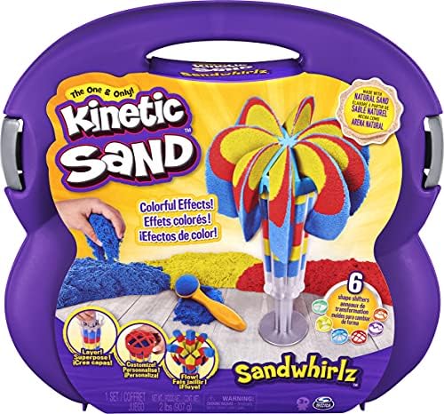 Kinetic Sand, Sandwhirlz Playset with 3 