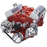 Chevy Small Bock Serpentine Conversion - Power Steering Applications with Electric Water Pump