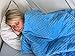 Premium Weighted Blanket, Perfect Size and Weight (12lb) For Adults and Children. Deluxe CALMFORTER(tm) Blanket Relieves Anxiety, Stress, Agitation, Insomnia. (Roasted Coffee/Chantilly Cream)