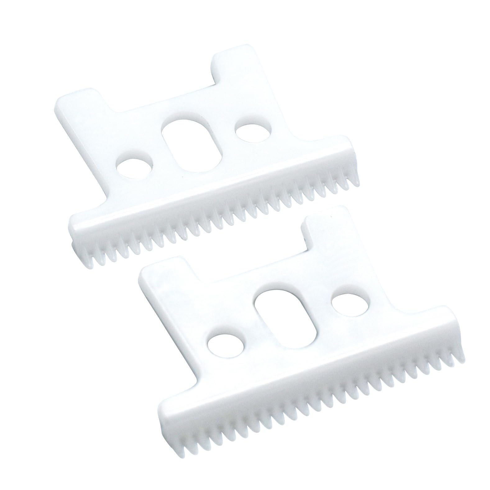 Professional Hair Trimmer T-Shaped Replacement Blades Set #32105, Compatible with Andis Slimline Pro Li Hair Trimmer D7#32655 D8#32400 (White)