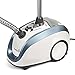 Ivation 1500-Watt Powerful Valet Fabric & Garment Steamer with 4 Steam Levels, Foot Operated On-Off Switch & Telescoping Rods - Smooth-Rolling Casters