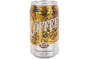 [Pack of 24] Royal Mills Iced Coffee Drink, Coffee Drink Made In Hawaii, Ready to Drink - 11 Fl Oz