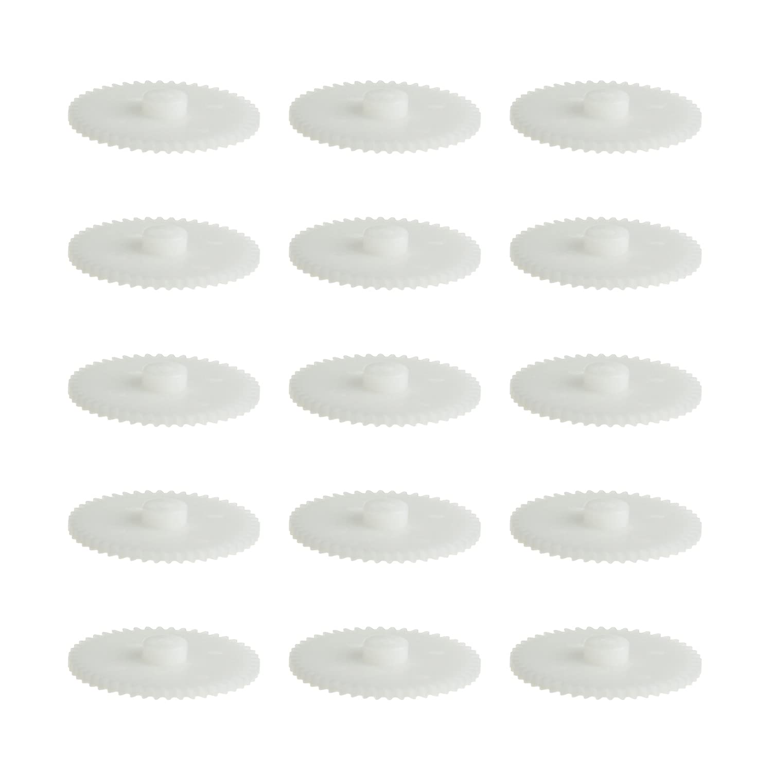 Othmro Plastic Gears, 48 Teeth Motor Gears Model 482A, Plastic Gears for Car Robot Motor
