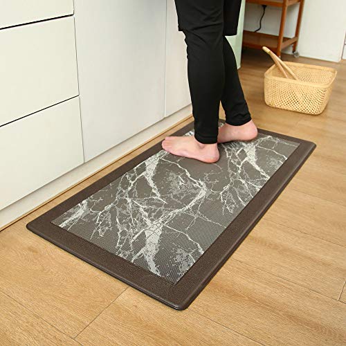Deluxe AntiFatigue Kitchen Mats 39"x20" Oil and Stain Resistant with