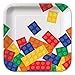 Building Block Dessert Square Plates Pack (24 Guests)