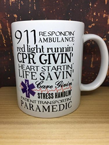 Paramedic Saying Vital Signs EKG Coffee Mug