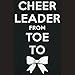 Cheer Leader Toe To Bow Tank Top
