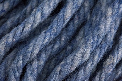 KLEEN HANDLER HEAVY DUTY Commercial Mop Head Replacement, Wet Industrial Blue Cotton Looped End String Cleaning Mop Head Refill - Thumbnail 2
