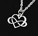 Stepdaughter Gifts from Stepmom Stepdad • Sterling Silver Necklace • Infinite Love Keepsake Necklace • Birthday Gifts for Daughter from Mom Dad • Stepdaughter Necklace • Christmas Gifts for Women Teen