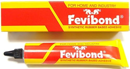 45ml Fevibond Synthetic Rubber Base Glue Adhesive Canvas Cork Rexine Leather Shoe Sole Glue