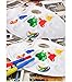 Acerich 5 Pack Paint Tray Palette Plastic Artist Paint Palettes for Painting - 10 Wells with Thumb Hole(White)