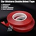 2021 Upgraded New Super Strong Double Sided Tape Acrylic Waterproof Removable Residue-Free Strong Mounting Tape for-Wall Mount-Photo Mounting-Outdoor Mounting-Art Mounting-Glass Mounting