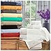 Superior 6 Piece Cotton Towel Set, Floral Jacquard Dobby Border, Quick Dry, Decorative Bathroom, Shower, Bath, Includes 2 Body, 2 Hand, 2 Face Towels/Washcloths, Wisteria Collection, Black