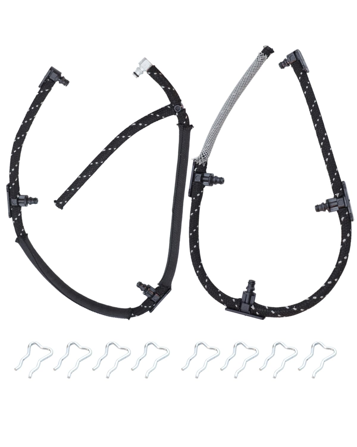 Photo 1 of 1ST Diesel Fuel Injector Fuel Return Hose line Assembly for Duramax 6.6L LLY LBZ LMM, for Silverado Sierra 2500HD 3500HD 2004-2010, OE: 97328733 98062291