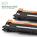 LINKYO Compatible Toner Cartridge Replacement for Brother TN660 TN-660 TN630 (Black, 2-Pack, Value Edition)