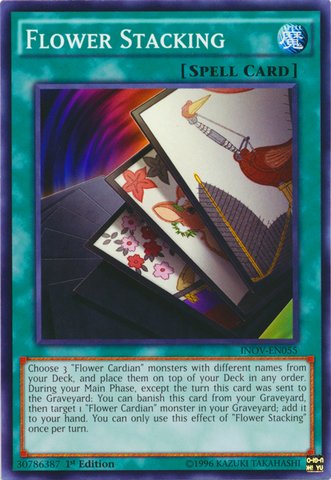 Yu-Gi-Oh! - Flower Stacking (INOV-EN055) - Invasion: Vengeance - 1st Edition - Common