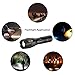 ON THE WAY® A100 High Powered Handheld XM-L T6 Led Flashlight Light Torch Lamp, Rechargeable 18650 Battery and Charger Included, Portable LED Tactical Flashlight with Adjustable Focus and 5 Light Modes, Tac Light For Camping Hiking Hunting
