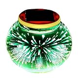 Solar Table Lights, Aukora 3D Firework Pattern Color Changing Solar Powered Ball Garden Light Waterproof Sola Night Light Outdoor/Indoor for Patio Garden Christmas Halloween Decoration, Ideal Gifts