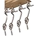 2 Inch Nickel Wire Wood Gates Screen Gate Hook & Eye Door Latch 4-Pack