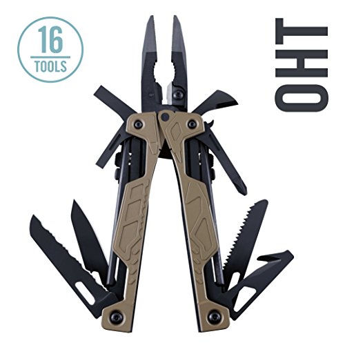 Leatherman - oht multitool, coyote tan with molle brown…