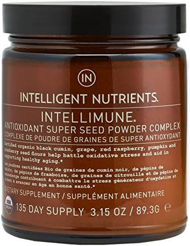 Intelligent Nutrients - Intellimune Antioxidant Super Seed Powder Complex, 135 Day Supply, 3.15oz