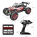 RC Car, SPESXFUN Newest 2.4 GHz High Speed Remote Control Car 1/16 Scale Off Road RC Trucks with Two Rechargeable Batteries, Racing Toy Car for All Adults and Kids(Red)