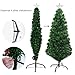 UNOMOR 4FT Christmas Tree with Multi-Color and Tree Star-Evergreen Pine Tree