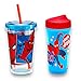 Marvel Spiderman Cup Set Toddler Kids -- Pack of 2 (Perfect Flo Sippy Cup, Classic Tumbler)