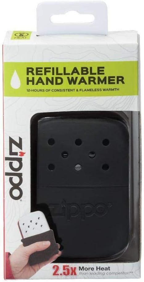 Zippo Hand Warmer, 12-Hour - Matte Black: Sports & Outdoors