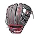 Wilson WTA10RB181786  2018 A1000 Gloves - Right Hand Throw Gray/Red, 11.5