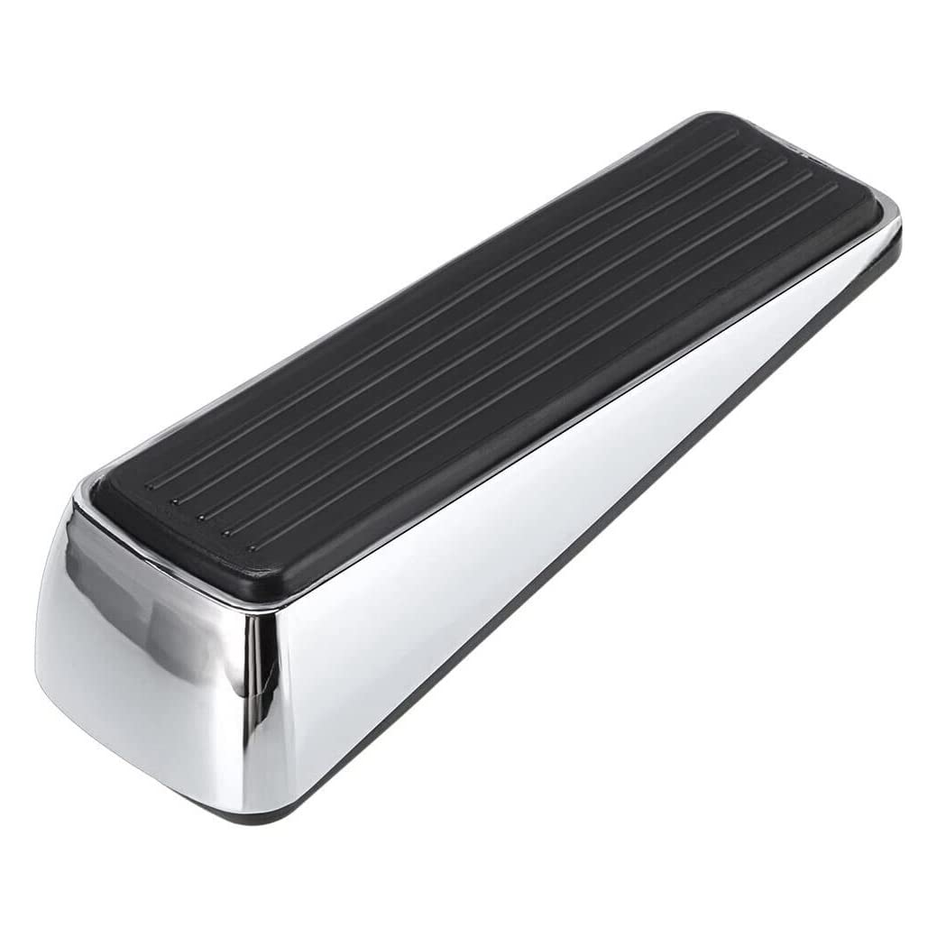 EAI Chrome Door Stopper Wedge | 120x30mm | Pack of 1