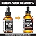 Leven Rose Spiced Sandalwood Beard Oil & Leave In Conditioner by Ranger Grooming Co, 100% Pure Natural Organic for Groomed Beards, Mustaches, and Moisturized Skin 1 oz