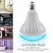 Bluetooth Lamp E26 E27 LED Light Bulb Audio Bluetooth 3.0 Speaker 12W RGB Color Changing LED Bedside Desk Lights Bar Sinks Smartphone and IR Remote Controlled 85-240V AC
