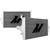 Mishimoto MMINT-F2D-99 Performance Intercooler Compatible With Ford 7.3 Powerstroke 1999-2003 Silver