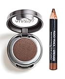Beautiful Bronze Eyeshadow and Pudgy Eyeliner Pencil Kit - Alexis Vogel Bronzebarbie Eye Duet Kit - High Pigment, Long Lasting Colors - Matches a Variety of Eye Makeup Looks