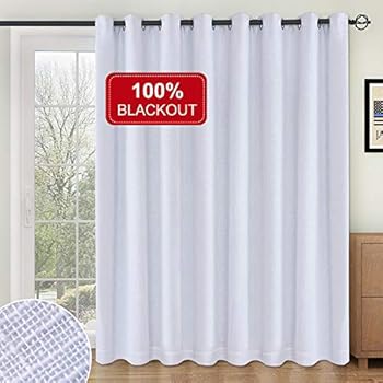 Iyuego Wide Curtains 120inch 300inch For Large Windows Black Queen