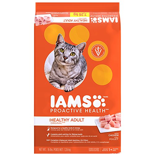 IAMS PROACTIVE HEALTH Adult Original With Chicken Dry Cat Food 16 Pounds